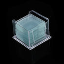 100Pcs/Box 18x18mm Transparent Slides Coverslips Special Cover Glass Microscope Consumables