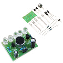 10pcs DIY Voice Controlled Melody Light 5MM Highlight DIY LED Flash Electronic Training Kit