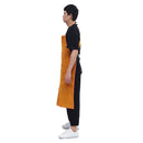 Full Cowhide Leather Welding Apron Bib Blacksmith Apron Protect from Welding Spatter