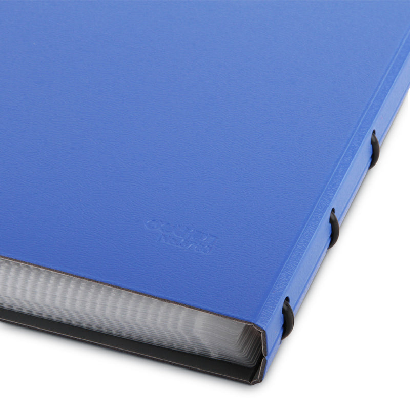 XIAOMI Ecosystem Deli 5780 Large Capacity Business Card Holder Name Card Folder Case ID Credit Card Storage Box Card Album Loose-leaf Business Card Books