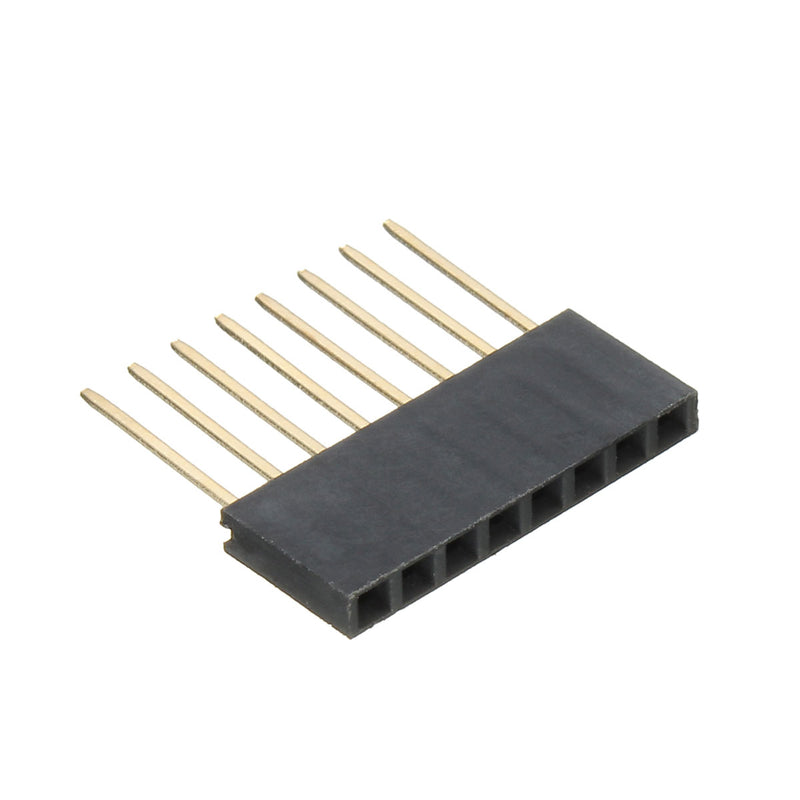 8P 10P 2.54MM Stackable Long Connector Female Pin Header