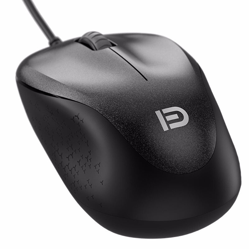 FD V10N USB Wired Mouse Home Office Silent Mouse Desktop Computer Notebook Universal Mouse Gaming Mouse