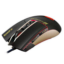 APEDRA A5 USB Wired 3200DPI 7 Buttons LED 4 Color Controllable Breathing Light Optical Gaming Mouse