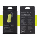 ROCK D200 Mono Noise Reduction Voice Prompt bluetooth 4.1 Earphone for Samsung Xiaomi