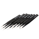 ONLYOU ESD 7pcs BGA Precision Tweezer Set Anti Static Tweezers Stainless Tweezers
