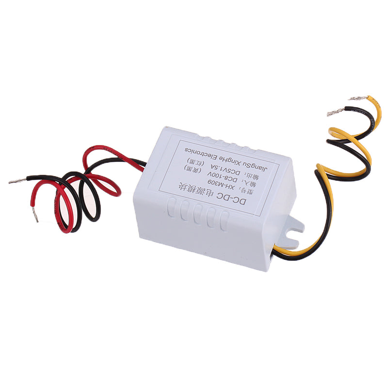 XH-M309 Power Supply Adapter Module 5V 1.5A Input 12V-100V or 48V60V Output 5V 7.5W