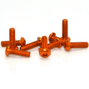 Suleve M3AH13 10Pcs M316mm Hex Socket Screws Round Head Cap Screw 7075 Aluminum Alloy