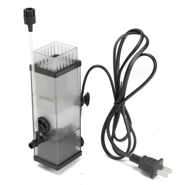 SUNSUN 5W 300L/H Surface Skimmer Aquarium Filter 450 L Pump Plant Freswater Marine Oil