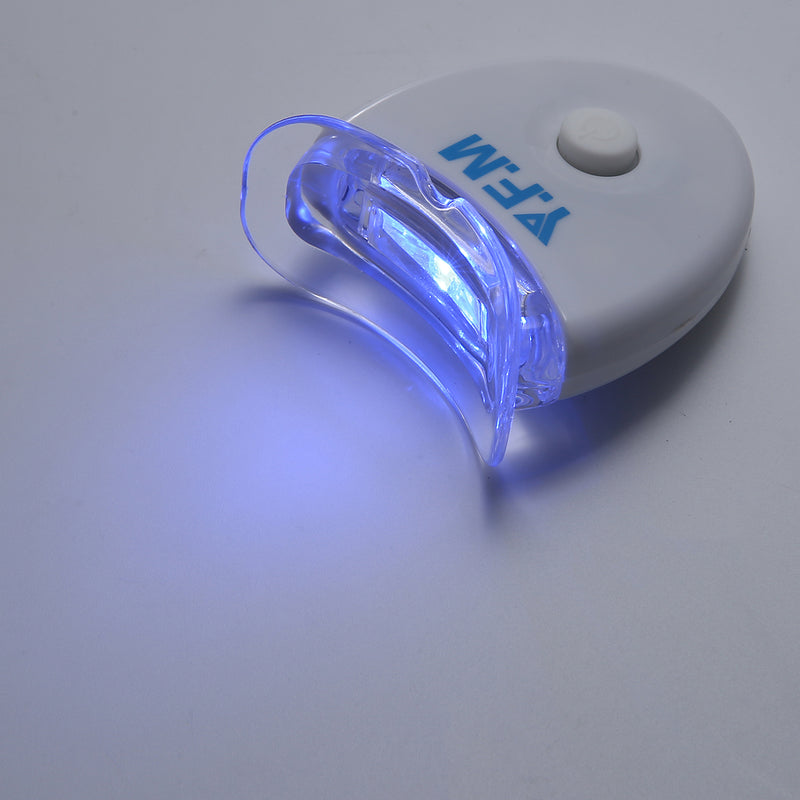 Y.F.M Teeth Whitening Kit W/ LED Light 2 Mouth Tray 10 Whitening Gel Home Teeth Whitener System Teeth Care