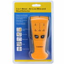 Floureon 3 in 1 Metal Detector AC Live Wire Detector Stud Finder Detector LED Light Beep Indication