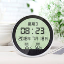Portable Digital High Precision Electronic Thermometer Hygrometer Time display