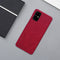 NILLKIN Flip Bumper Shockproof Card Slot Holder Full Cover PU Leather Vintage Protective Case for Samsung Galaxy S11