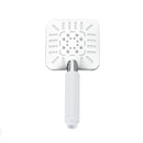 3 Gear Adjustment ABS Shower Head Handheld Bathroom Massage Square Shower Head