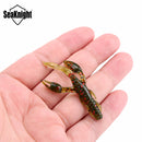 SeaKnight SL020 8pcs 1.8g 60mm Soft Lure Silicone Worm Shrimp Fishing Lure Bass Carp Fishing