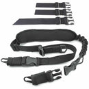 Dual-Point 2 Tactical Sling Swivels Strap Multifunction Mission Adjustable Oblique Crossing Shoulder
