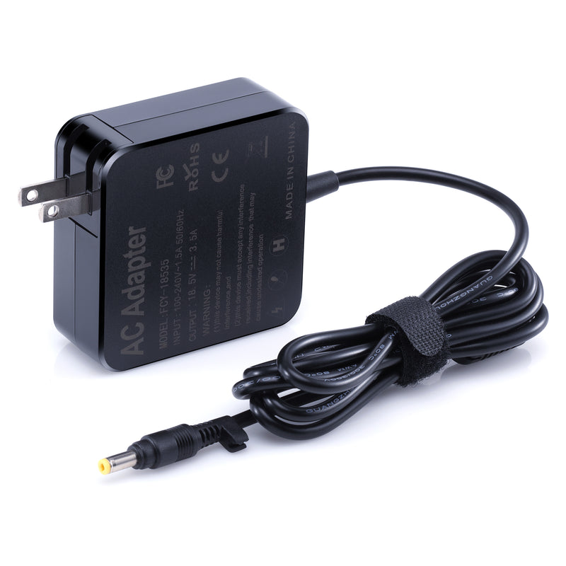 Fothwin 18.5V 3.5A 65W Interface 4.8*1.7mm Laptop AC Power Adapter Notebook Charger For HP