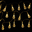 Battery Operated 2.2M 20LEDs Moroccan Bulbs Fairy String Lights for Christmas Wedding Decor