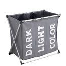 Foldable Storage Baskets Dirty Laundry Basket Oxford Cloth Sub-grid Waterproof