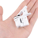 60X Phone Microscope Lens Magnifier Clip With LED Light UV Currency Detector