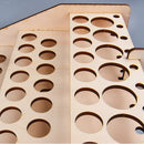 Wooden Pigment Bottle Storage Organizer 74/81 Bottles Color Paint Ink Brush Stand Rack Modular Holde