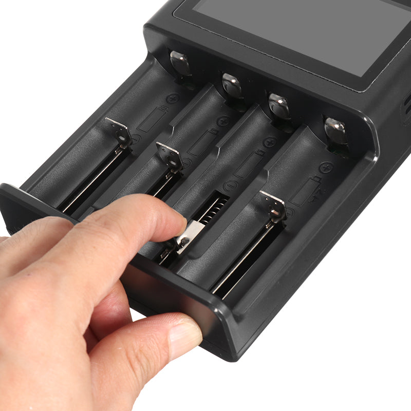 Golisi S4 HD LCD Display Smart Li-ion Ni-cd/Ni-md/AAA/AA Battery Charger