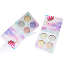 4 Colors Highlight Shimmer Glitter Eye Shadow Palette Glow Face Cosmetic