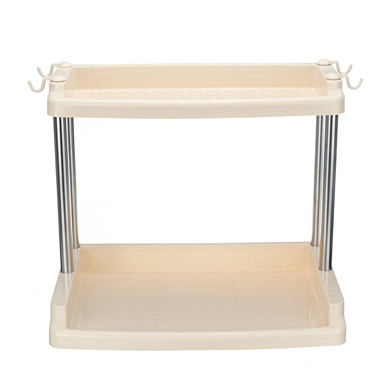2/3 Layers Multifunctional Storage Rack Kitchen Bathroom Organizer Holder Shelf