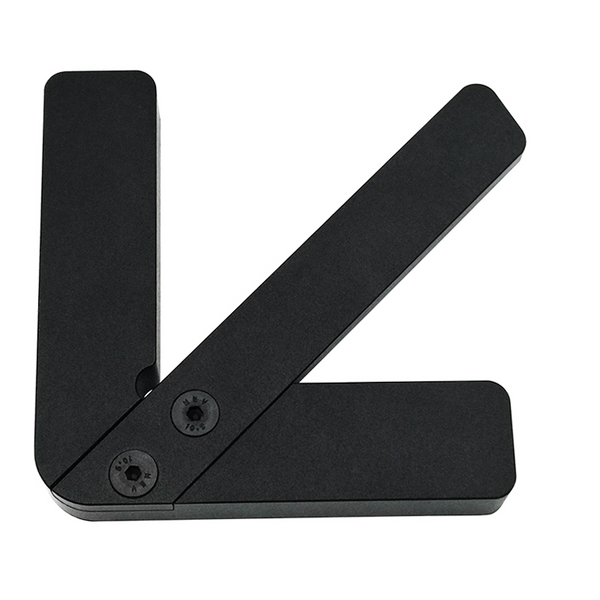 Aluminum Alloy Center Scriber 45 Degrees Angle Line Caliber Ruler Wood Measuring Scribe Tool Woodworking Center Marking Tool