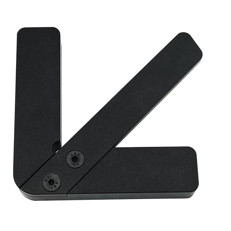 Aluminum Alloy Center Scriber 45 Degrees Angle Line Caliber Ruler Wood Measuring Scribe Tool Woodworking Center Marking Tool