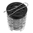 Portable Heater Butane Gas Stove Burner Warm Cap Cover For Winter Outdoor Camping Hiking