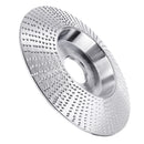 Drillpro 110mm Bevel Shaping Disc Wood Carving Disc Angle Grinding Wheel Sanding Rotary Tool Abrasive Disc for Angle Grinder