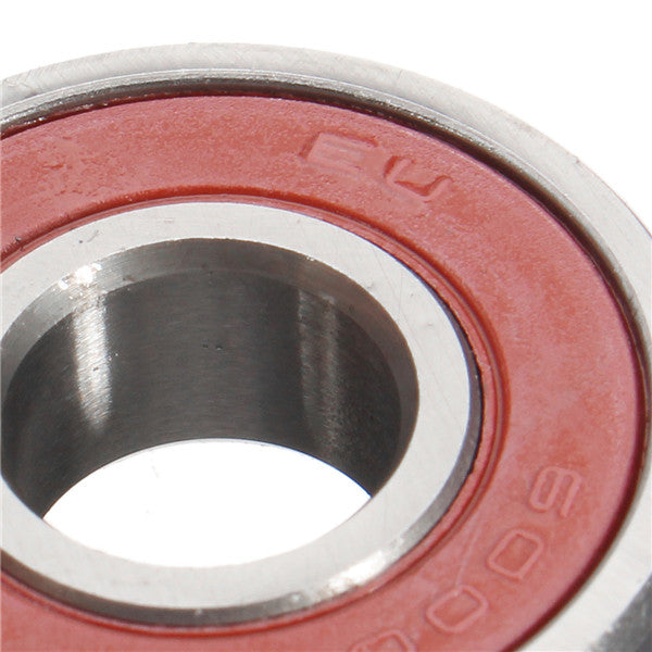 6000 2RS Ball Bearing 10x26x8mm Red Sealed Rubber Shields Deep Groove Ball Bearing