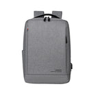 OUMANTU 13L School Backpack USB Charging Men Shoulder Bag 14inch Laptop Bag for Camping Travel