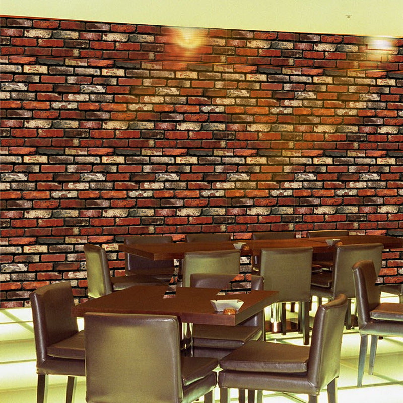 Creative Wall Stickers Simulation Waterproof Brick 3D Effect PVC Removable Background Stickers
