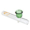 Mini Handheld Glass Tube Herb Water Pipe Water Hoo kah Pipe