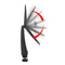 Enusic Foldable Rechargeable COB Work Light Hand Stepless Dimming Torch Inspection Magnetic Lamp