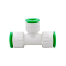 1/2'' 3/4''1'' T Shape 3 Way PPR Quick Connector Manifold Hose Adapter Splitter Tap Water Pipe Fitting for Home Garden Water System