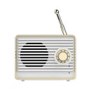 Retro Subwoofer bluetooth Audio Memory Speaker Mini Wireless Portable HIFI Noise Cancelling With Mic