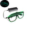 LED Flashing Sunglasses EL Wire Glasses Glow Party Nightculb Festival Eyewear