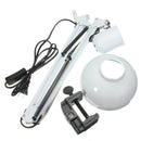 Flexible Swing Arm Clamp Mount Lamp Office Studio Home E27/E26 White Table Desk Light AC85-265V