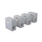 Anet 4Pcs 20*20*10mm 6 M6 Aluminium Heating Block for Prusa i3 3D Printer Extruder Hot End
