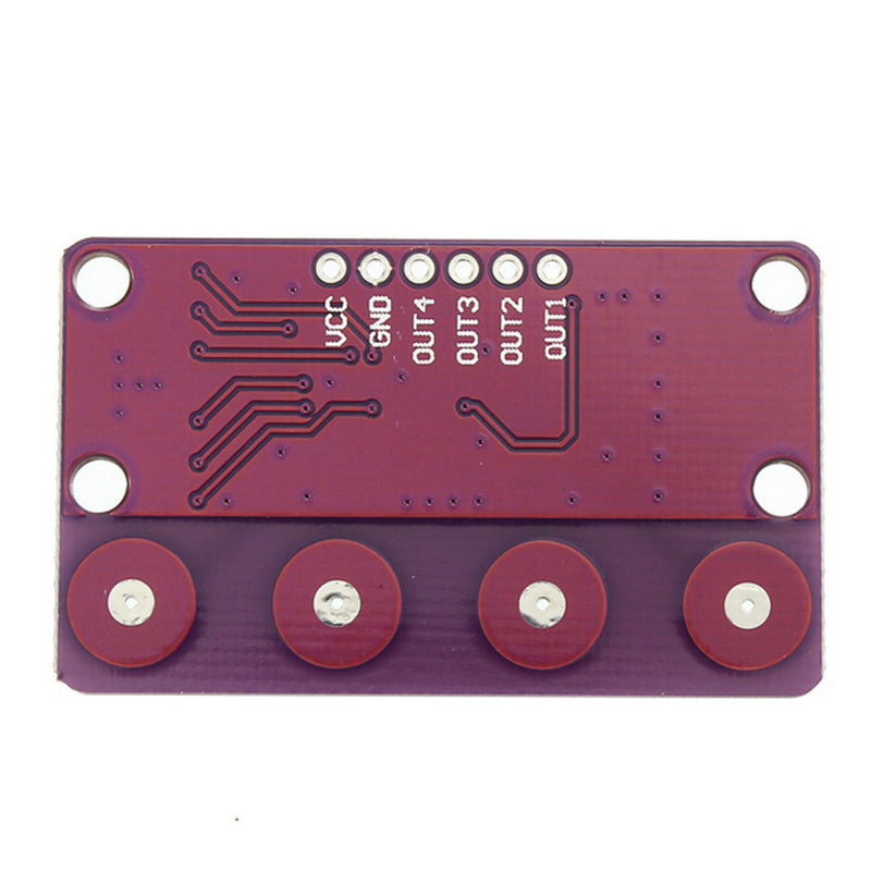 10pcs CJMCU-0401 4-bit Button Capacitive Touch Proximity Sensor Module With Self-locking Function