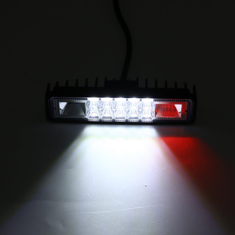 48W LED Spotlight Motorcycle Motorbike Lights Watoproof Headlights Work Lamp 12-60V Off road Cars Boat Truck
