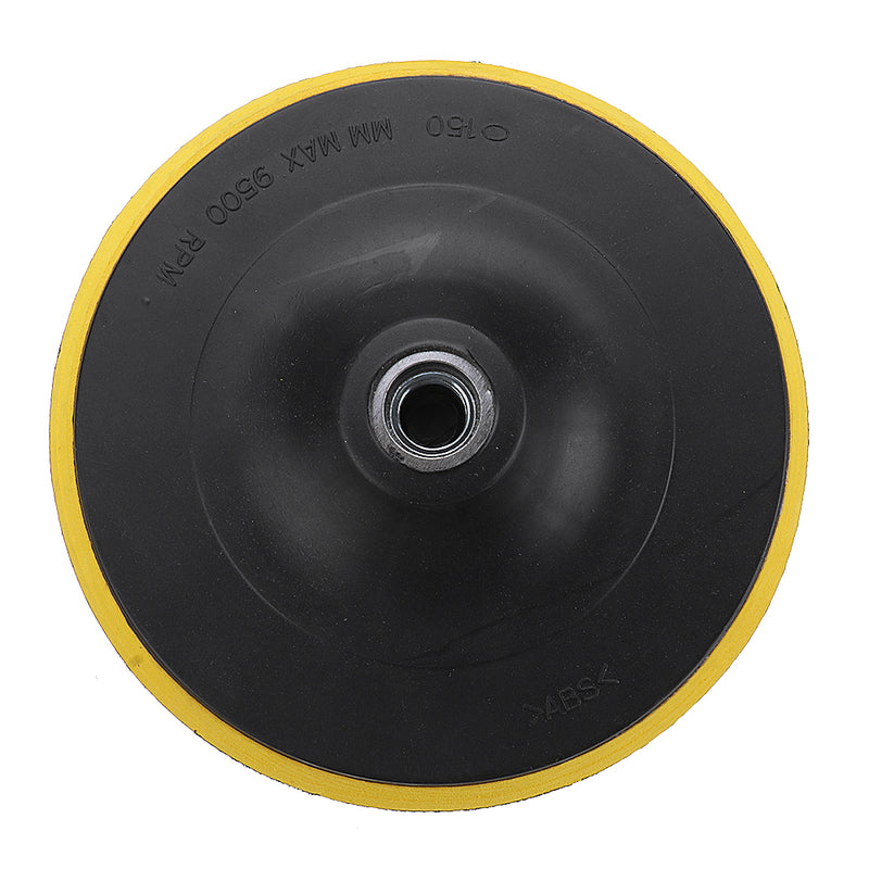 150mm Backing Pad Hook and Loop Pad Sandpaper Adhesive Pad for Grinding Sanding