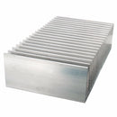 182x100x45mm Aluminum Heat Sink Heat Sink For High Power LED Amplifier Transistor Cooler