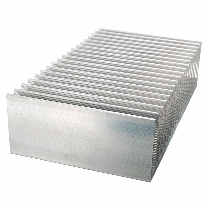 182x100x45mm Aluminum Heat Sink Heat Sink For High Power LED Amplifier Transistor Cooler