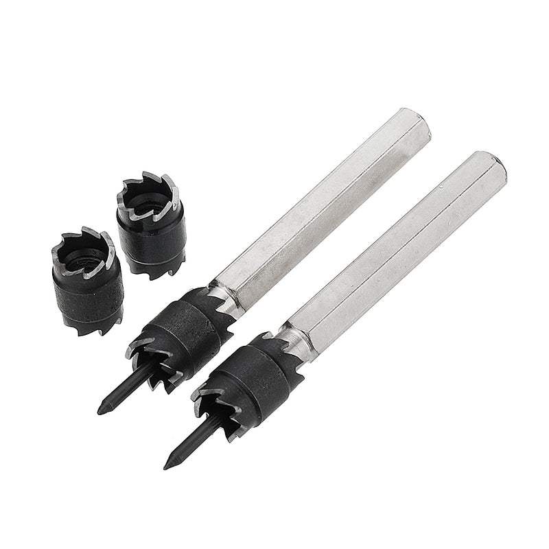 4pcs or 13pcs 3/8 Inch Spot Welding Drill Bit Separate Remover Rotating Double Sided Spot Weld Cutter Set