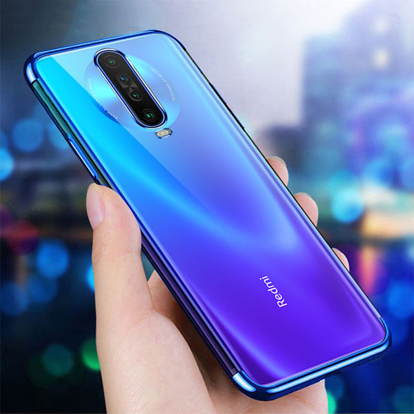 Bakeey Plating Shockproof Transparent Ultra-thin Soft TPU Protective Case for Xiaomi Redmi K30 / Xiaomi Redmi K30 5G