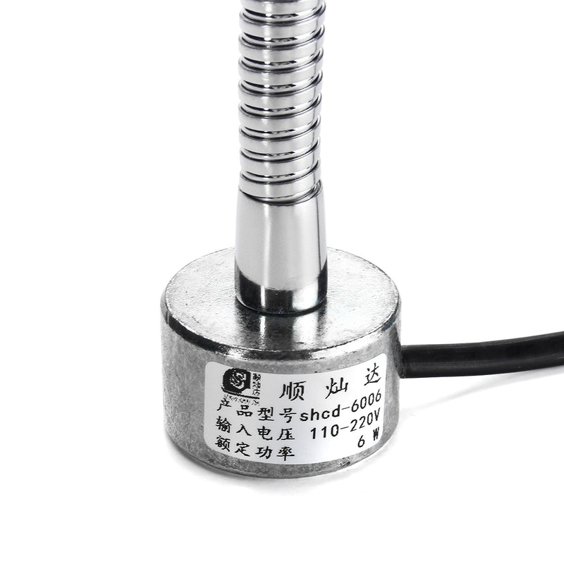 6W 110-220V LED Machine Working Light Gooseneck Magnetic Base Switch Lamp CNC Machine Tool Lamp