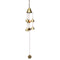 6 Bells Copper Clock Yard Garden Outdoor Living Amazing Wind Chimes